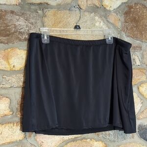 Swimsuits For All Black Swim Skirt